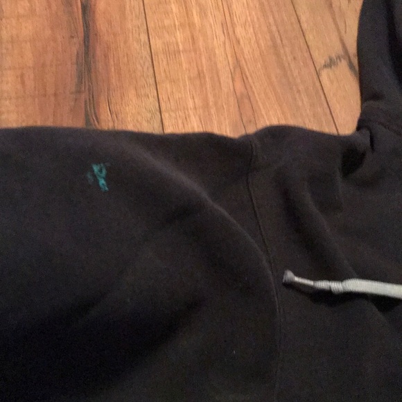 Champion Black Faded Distressed Zip Hoodie - Picture 4 of 4